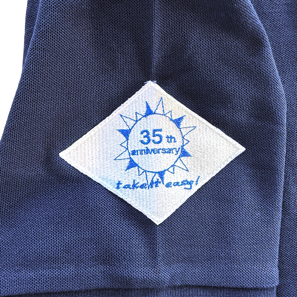 “35周年”ポロシャツを作りました！